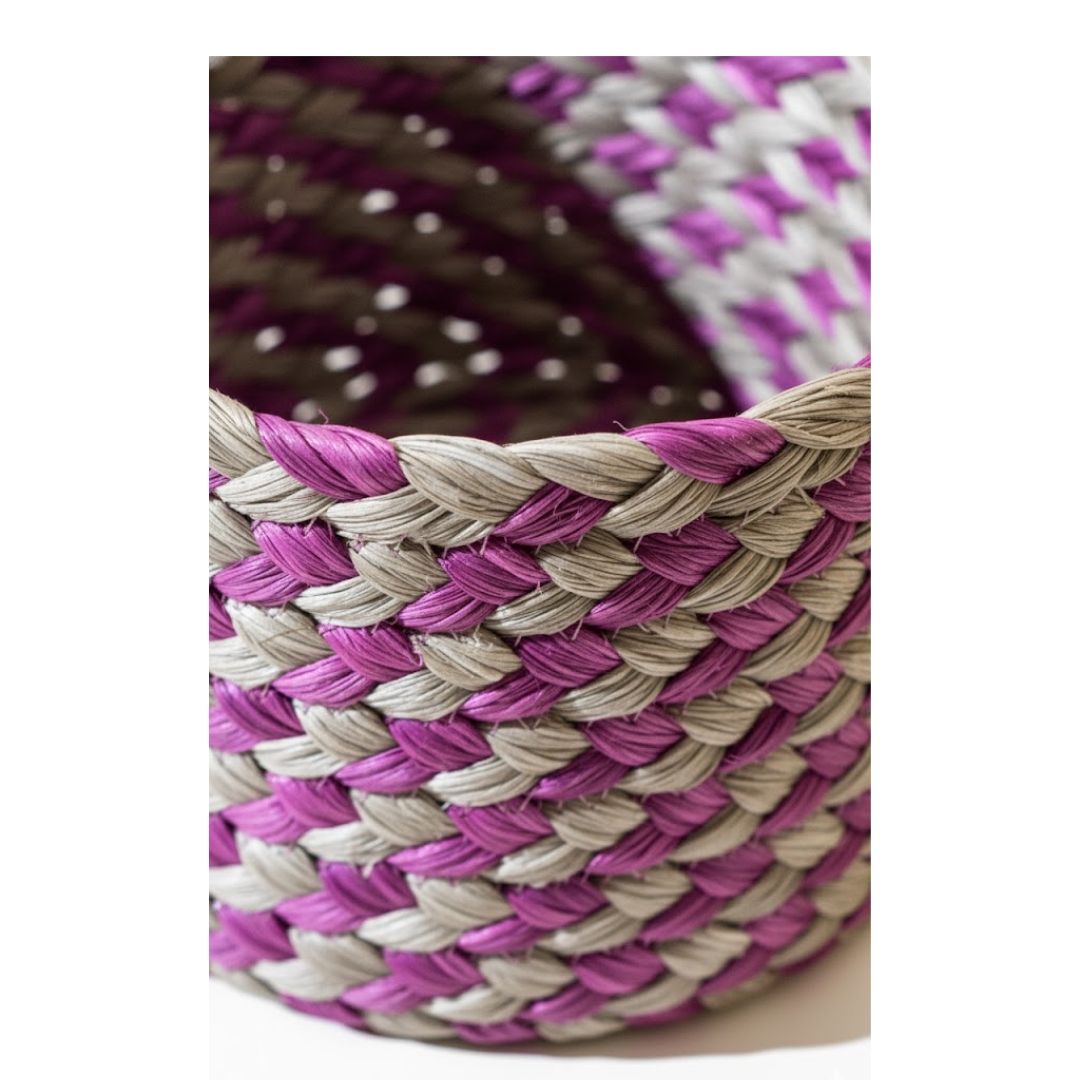 Handwoven Grass Basket